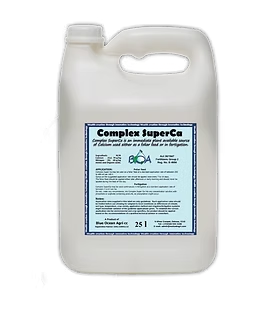 A unique calcium nutrient blend for foliar application, specifically formulated to prevent and correct calcium deficiencies in crops.  ​  Chelated with a unique combination of organic acids, amino acids and enzymes.  ​   A non-harmful, non-toxic and naturally occurring metabolite.  ​  Suitable for all crops  ​  Available in 5L, 1L, 500ml, 250ml