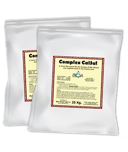 Complex Calsul is an ultra-fine gypsum. Complex Calsul can be suspended in water and applied with a boom tractor and irrigation systems.  ​   A non-harmful, non-toxic and naturally occurring metabolite.  ​  Suitable for all crops  ​  Available in 25kg, 1kg, 500g, 100g 