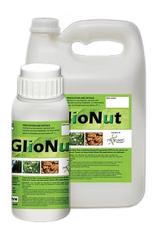Glionut is an enzyme (ETP) based plant growth-stimulant developed for use on Pecan nut trees.  ​   A non-harmful, non-toxic and naturally occurring metabolite.  ​  Suitable for all crops  ​  Available in 5L, 1L, 500ml, 250ml